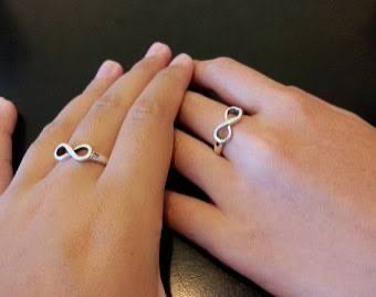 Silver class ring example